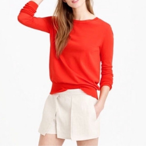 J.Crew Red Tippi Sweater - Picture 3 of 6